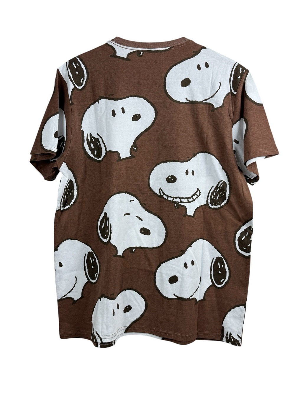 Peanuts Snoopy Double Sided Allover Print T-Shirt Men’s Size L NWT - Picture 2 of 5